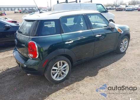 2013 Mini Countryman Cooper from USA, damaged, VIN WMWZB3C5XDWM09777